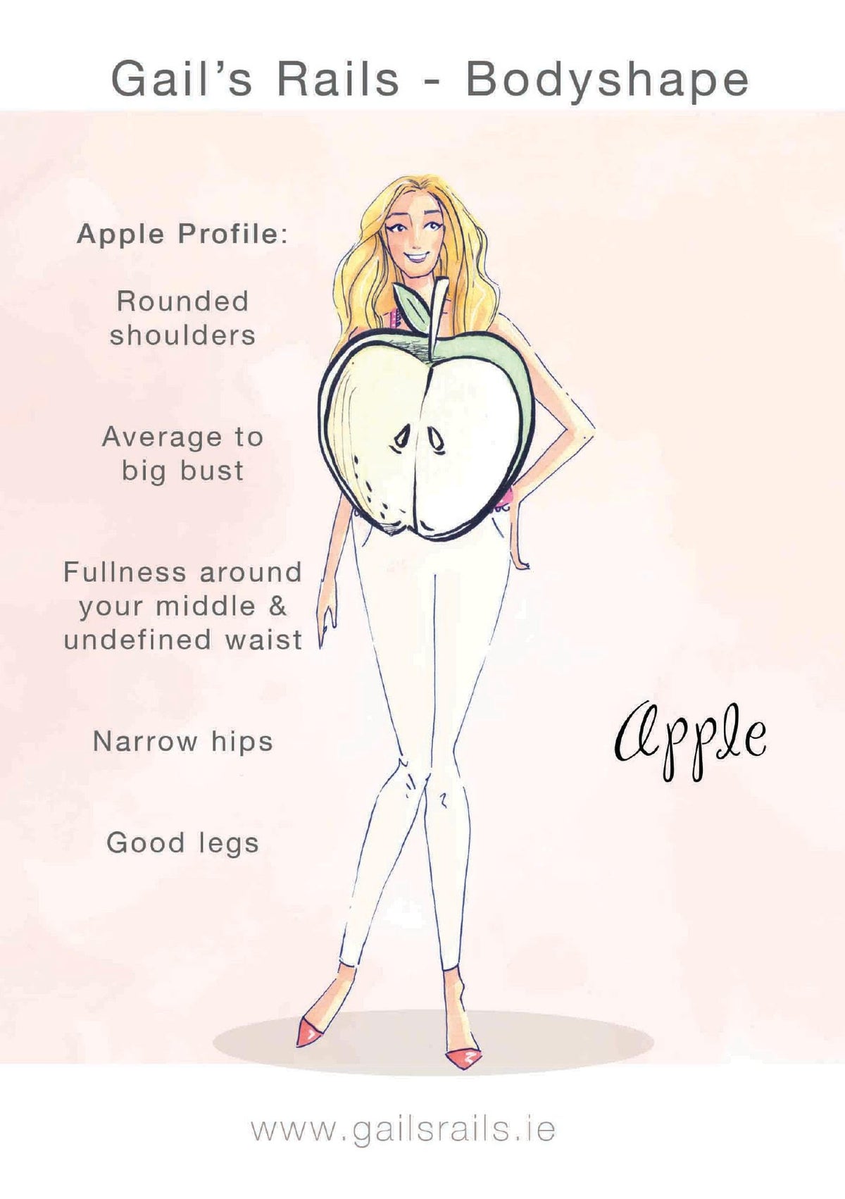 Apple Shape Net Apple Shape - Body Shape Master Class – GAILS RAILS