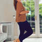 BROWN CROCHET CARDIGAN