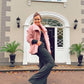 PINK FUR COAT