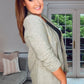 KHAKI LINEN FEEL BLAZER
