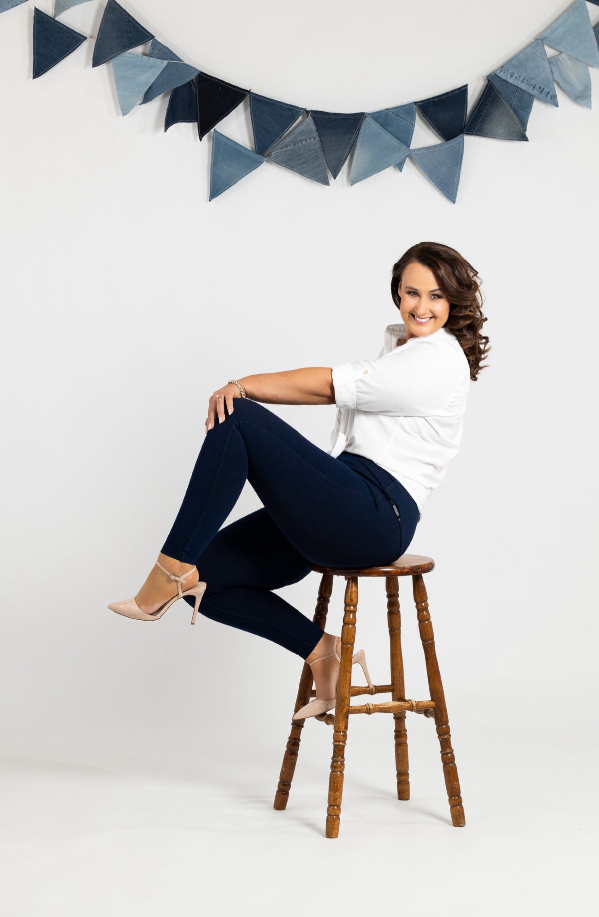 SENSS INK INDIGO Shaping Jeggings - New