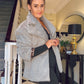 GREY FUR COAT