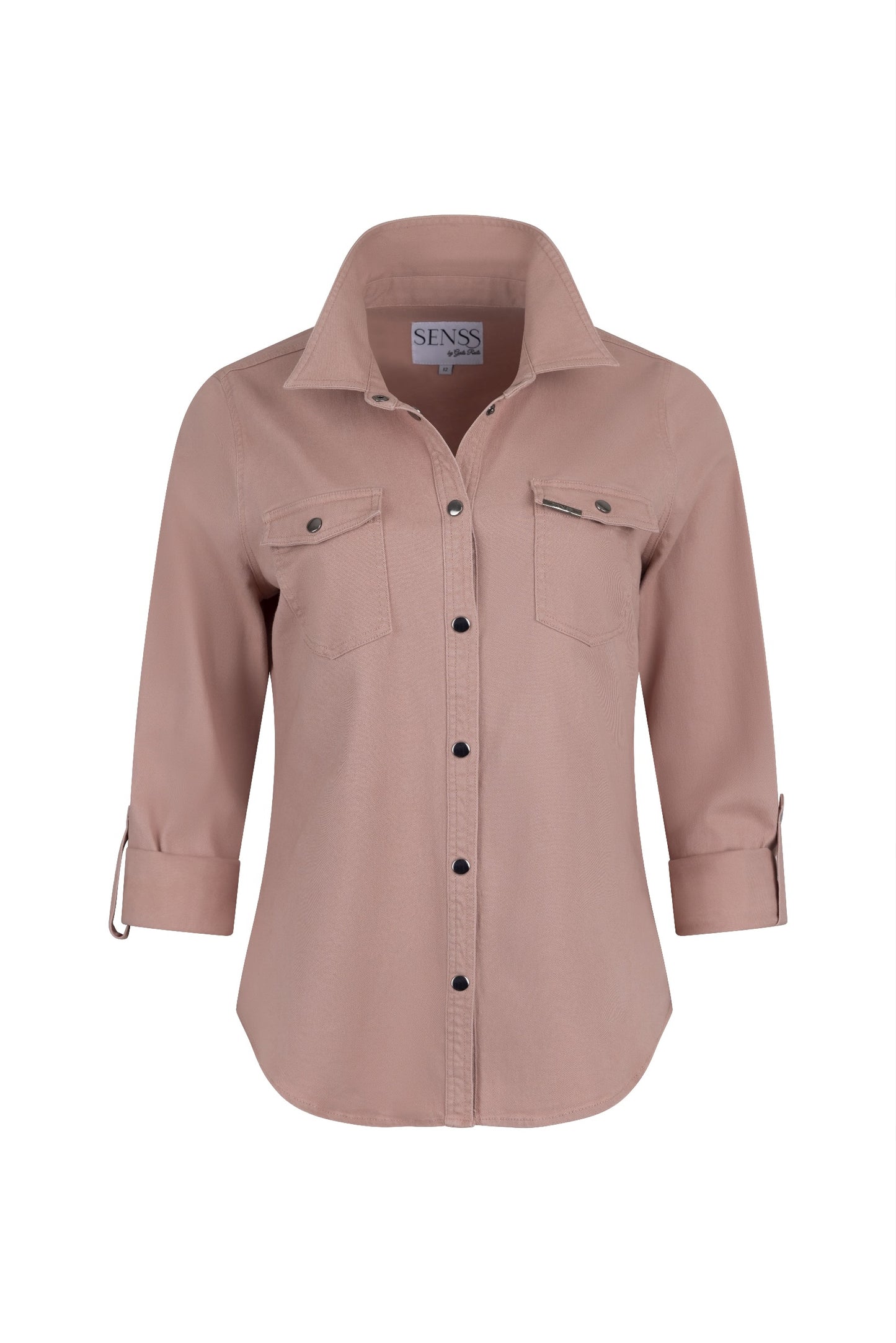 SENSS - THE TRADITIONAL PINK DENIM SHIRT