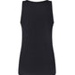 SENSS BLACK PREMIUM BAMBOO VEST TOPS