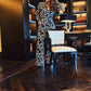 MONOCHROME GEOMETRIC PRINT JUMPSUIT