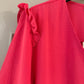 FUCHSIA PINK BELL SLEEVE BLOSUE (CURVE COLLECTION)