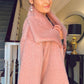 PINK FUR COAT