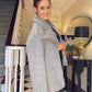 GREY FUR COAT