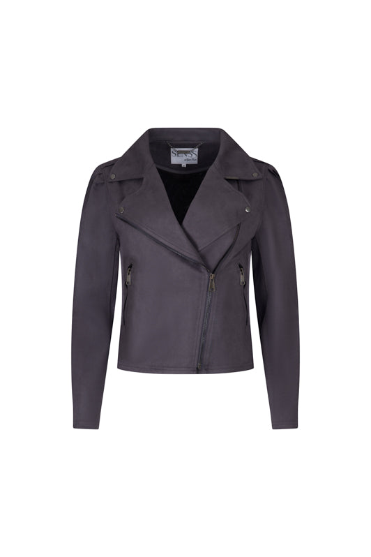 SENSS - THE STEEL GREY BIKER JACKET