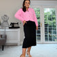 BABY PINK MOHAIR CARDIGAN