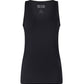 SENSS BLACK PREMIUM BAMBOO VEST TOPS