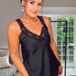 BLACK ESTEE LACE CAMI