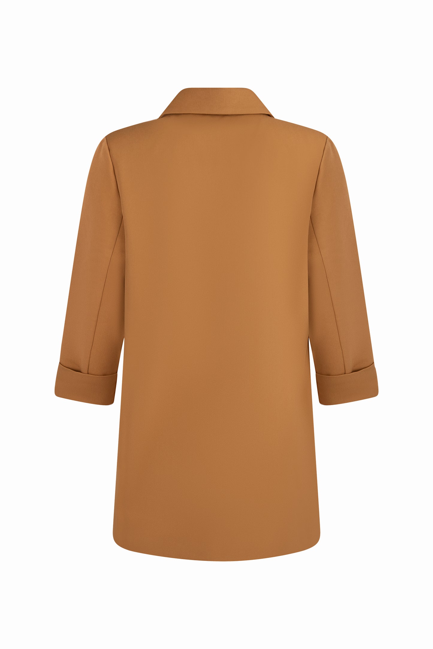 SENSS TAN RELAXED FIT BLAZER