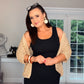 GOLD CROCHET CARDIGAN