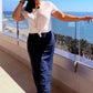 SENSS NAVY MAXI SKIRT