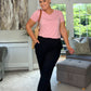 SENSS PINK QUALITY BAMBOO T-SHIRT