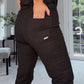 THE SENSS MOM JEANS - BLACK