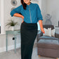 SENSS BLACK MAXI SKIRT