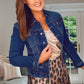 TRADITIONAL DENIM STRETCH JACKET