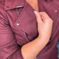 SENSS - THE BURGUNDY STRETCH BIKER JACKET