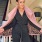 PINK FUR COAT