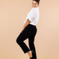 THE SENSS MOM JEANS - BLACK