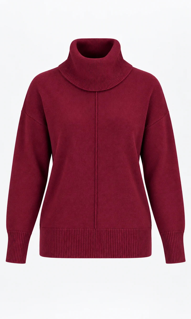 COWL NECK JUMPER