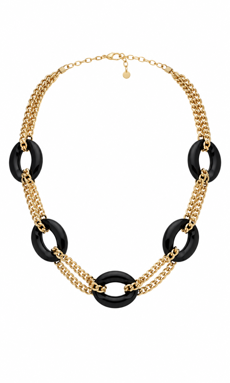 GOLD STAINLESS STEEL with Black Detail
