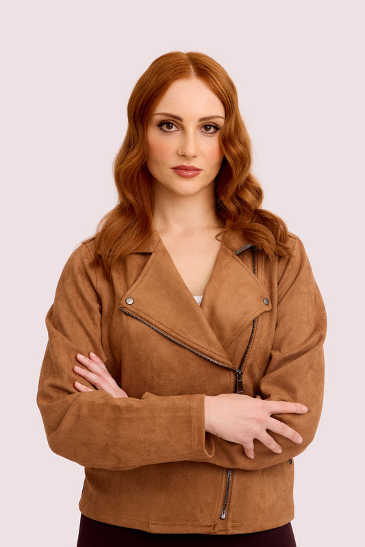 SENSS - THE TAN BIKER JACKET