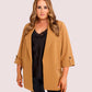 SENSS TAN RELAXED FIT BLAZER