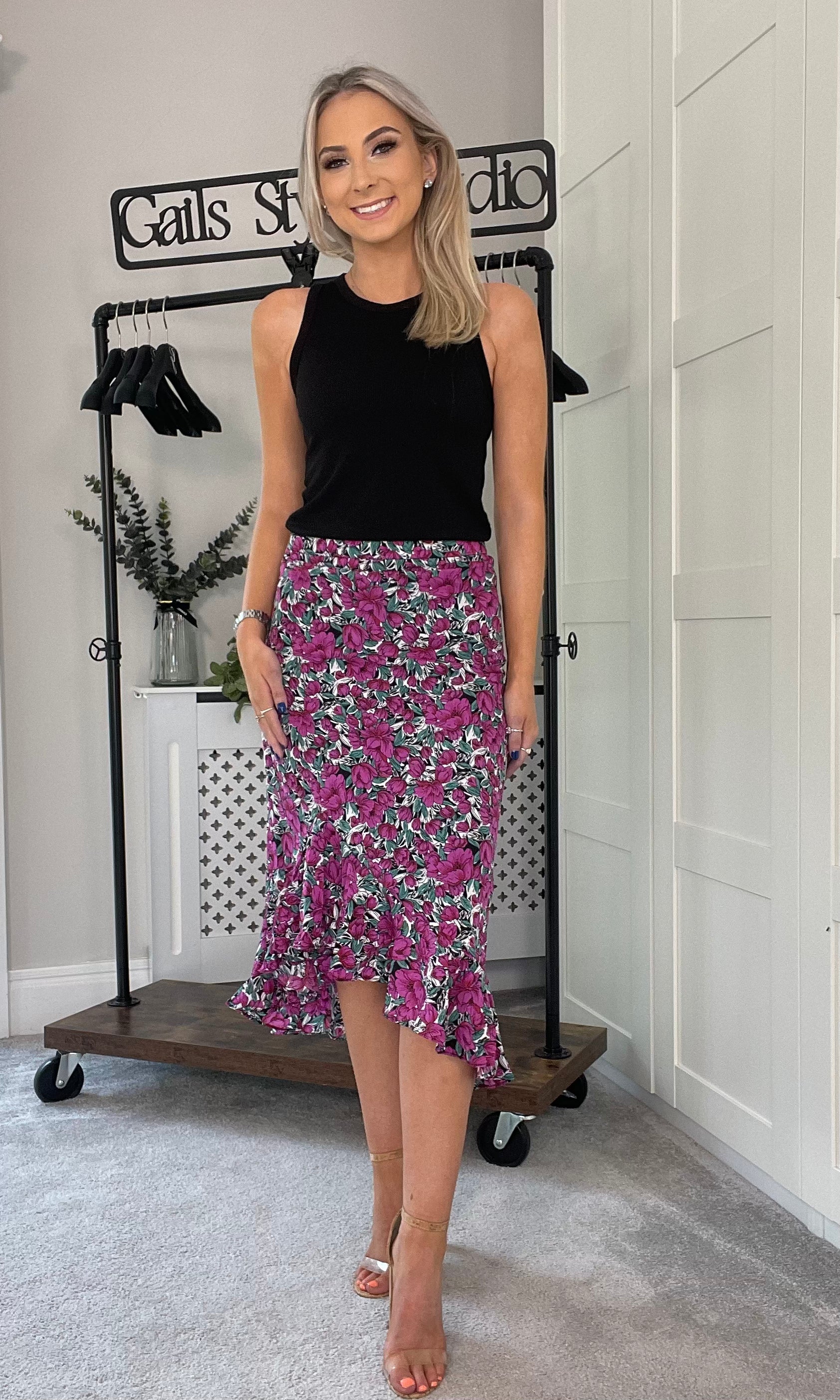 Floral Print Skirt – GAILS RAILS