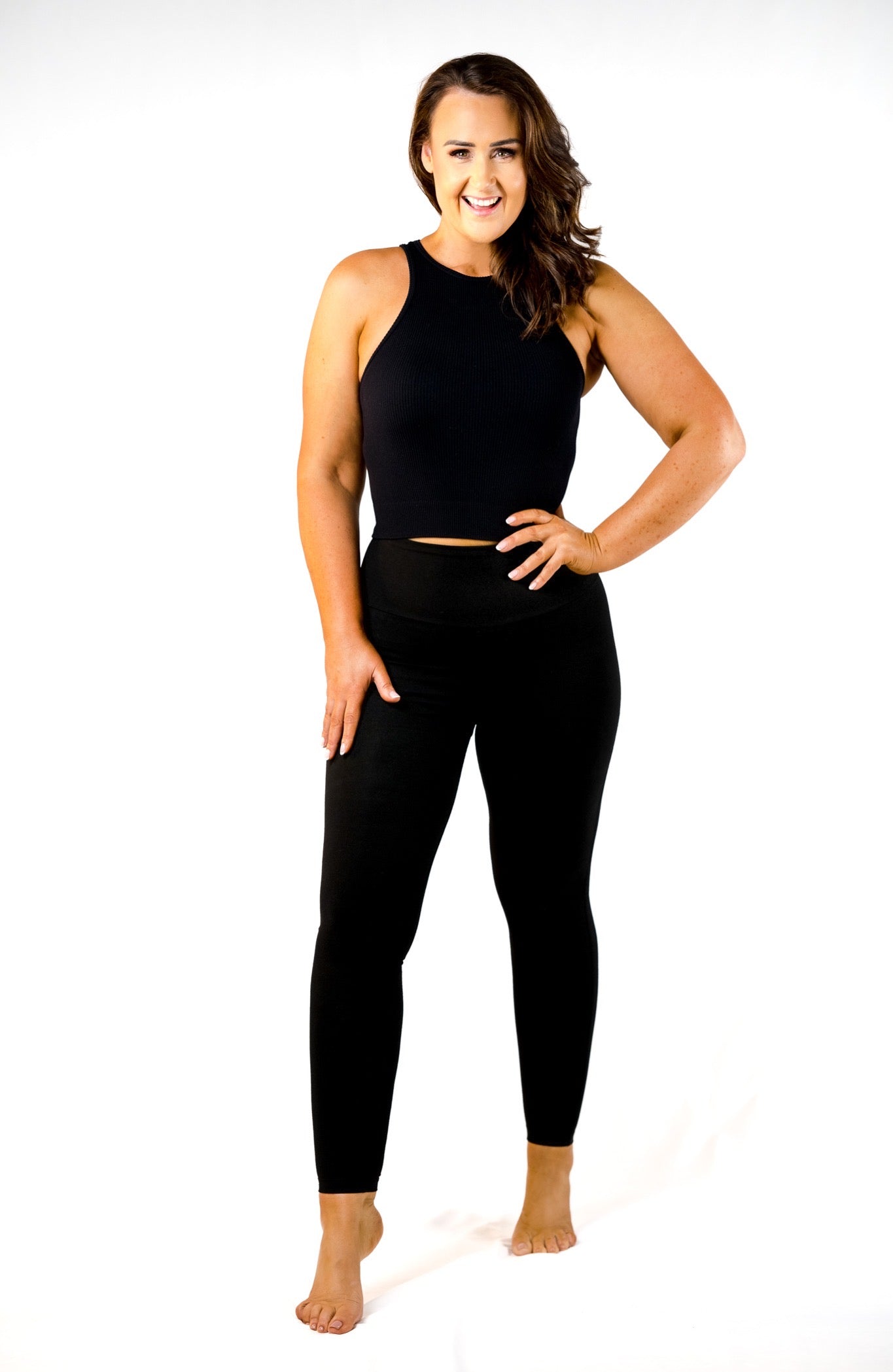 Plus size sculpting outlet leggings